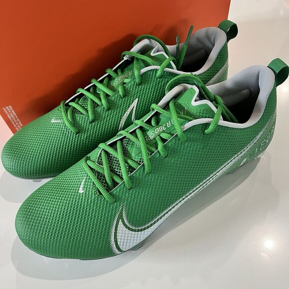 Nike Vapor Edge Speed 360 Oregon Ducks Green Football Cleats DA8733-300 Sz 13.5